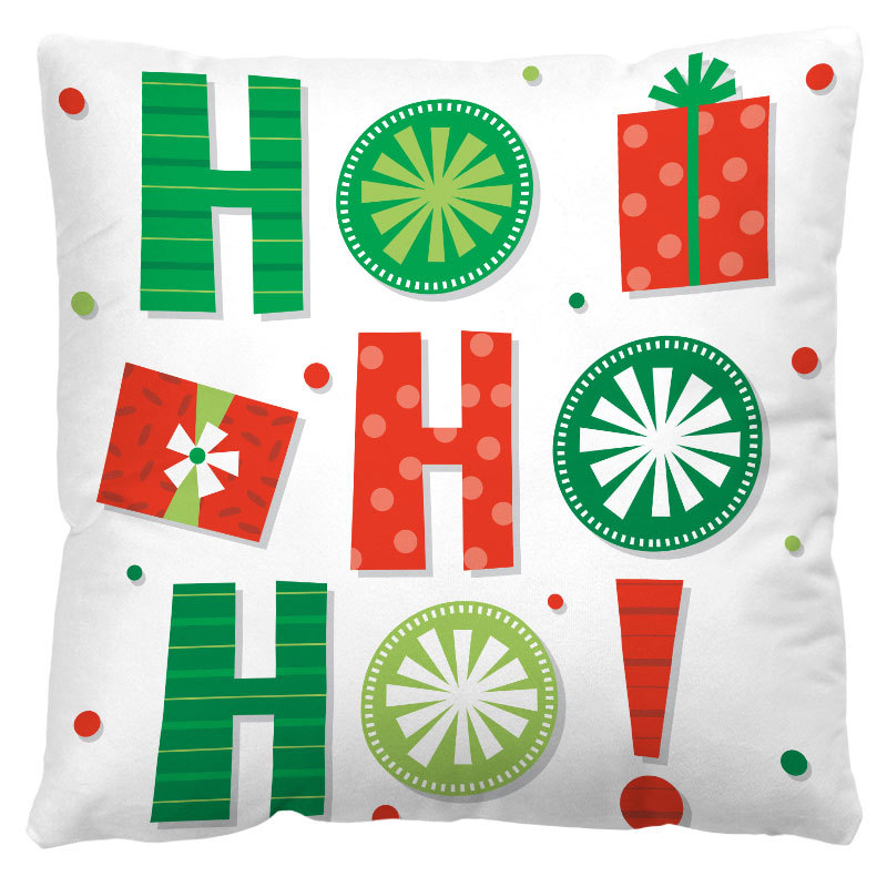 Festive Printed Christmas Pillow Cover — product view 10