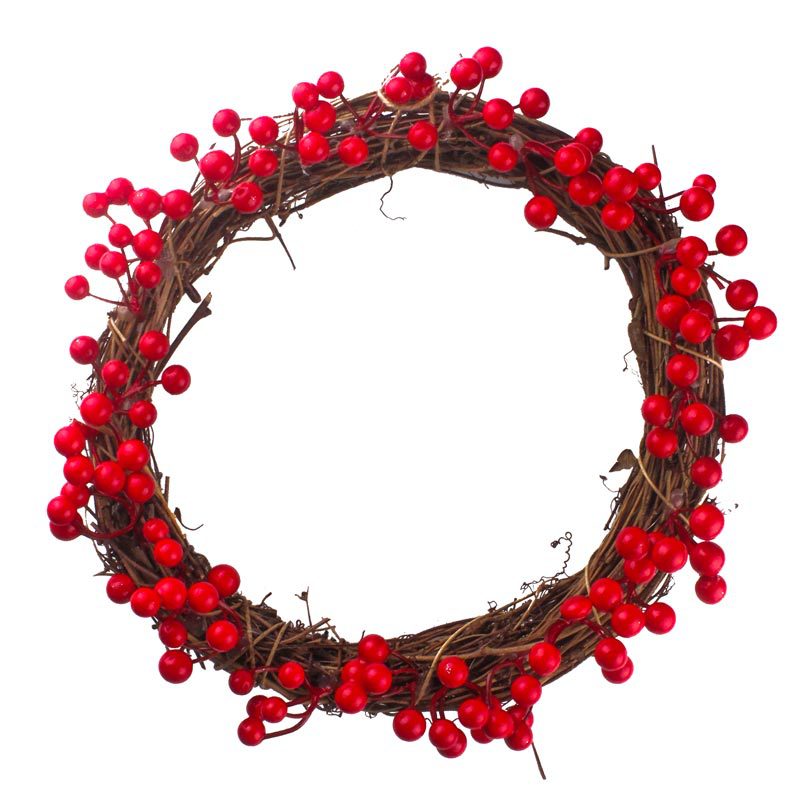 Winter Berry Christmas Wreath — product view 6