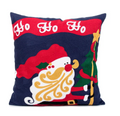 Embroidered Christmas Night Pillow Cover — product view 9
