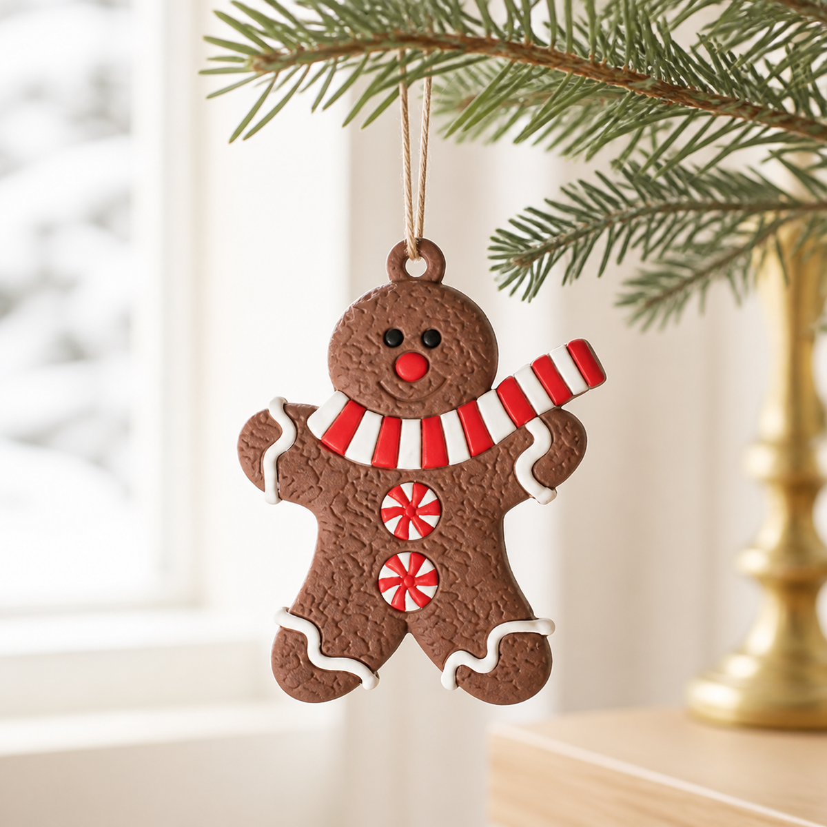 Gingerbread Character Ornament