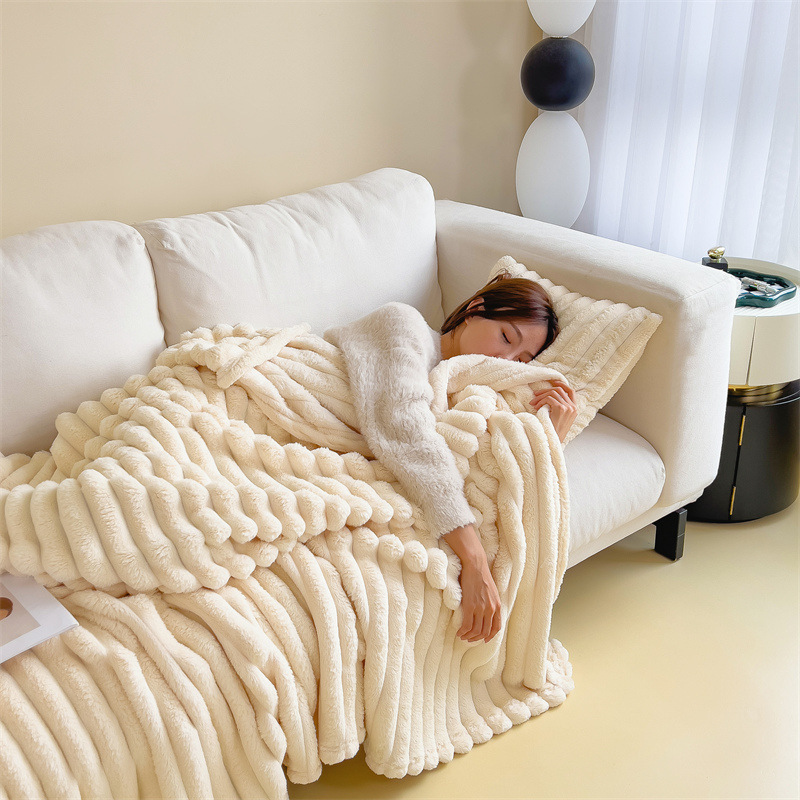 Ribbed Cozy Throw Blanket — product view 69