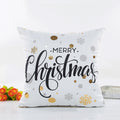 Golden Glow Christmas Pillow Cover — product view 5