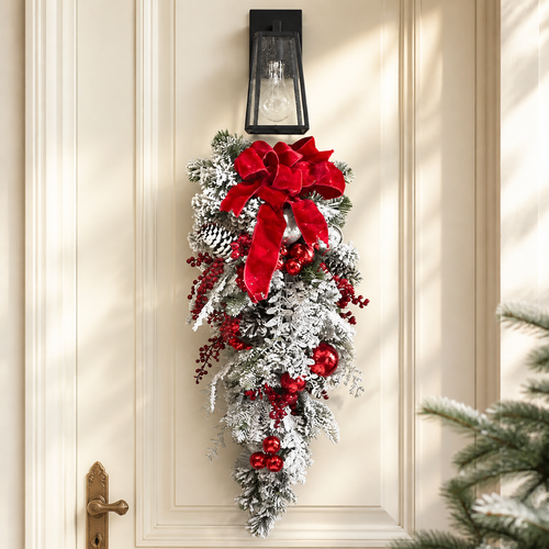 Classic Red Ornament Holiday Décor