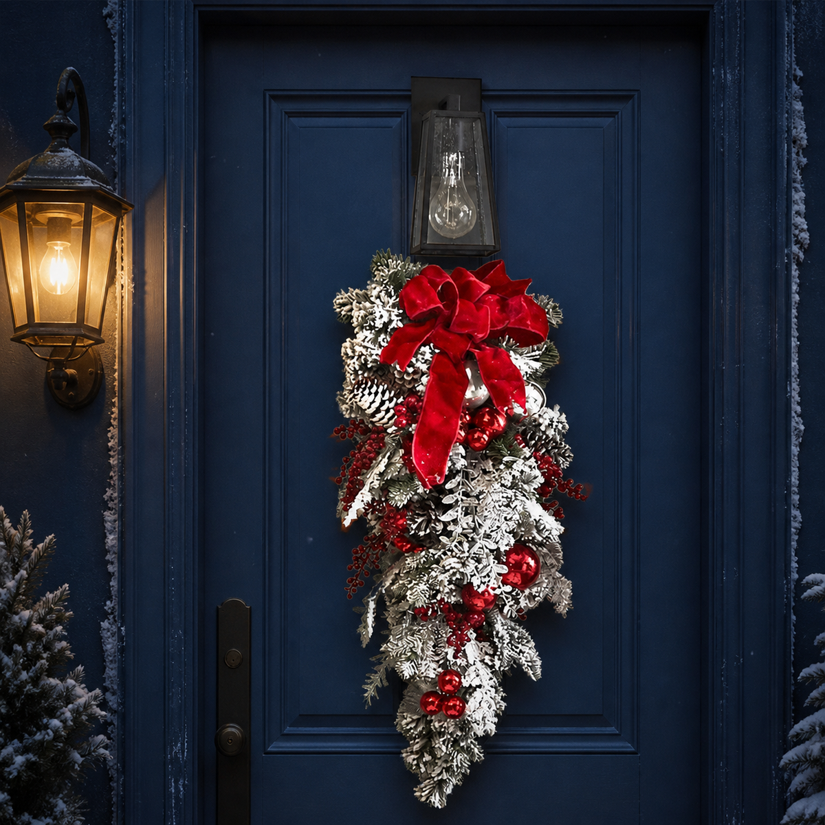 Classic Red Ornament Holiday Décor — product view 2