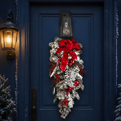 Classic Red Ornament Holiday Décor — product view 2