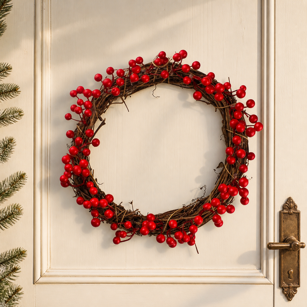 Winter Berry Christmas Wreath