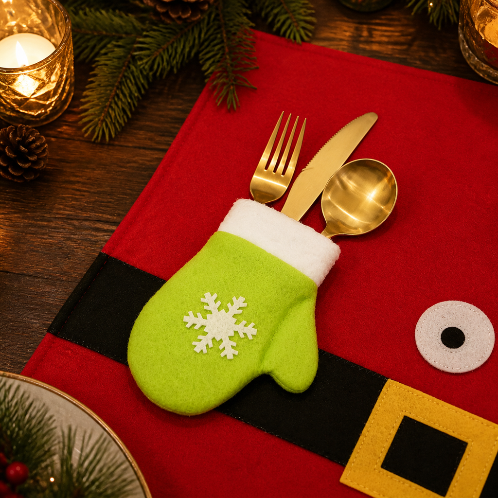 Santa Suit Christmas Table Accent — product view 2