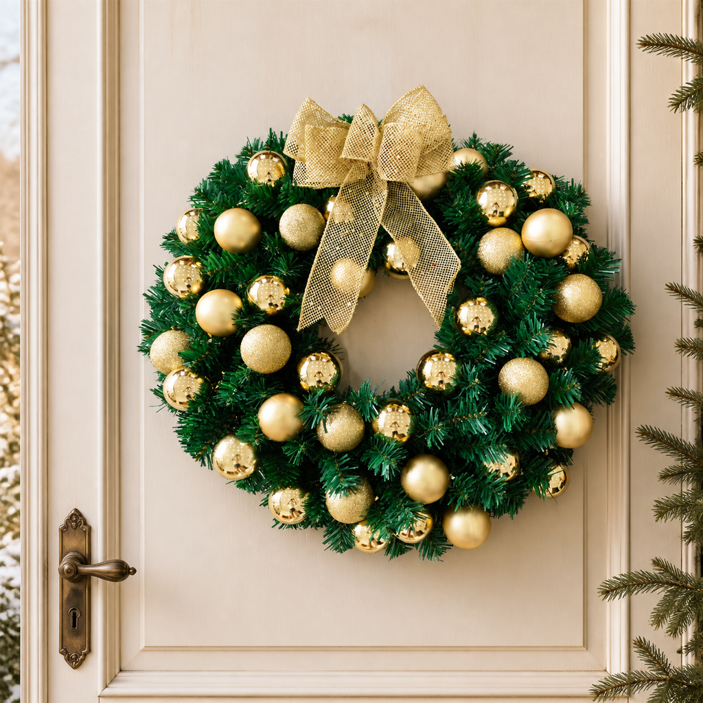 Grand Holiday Wreath — 23.6 in
