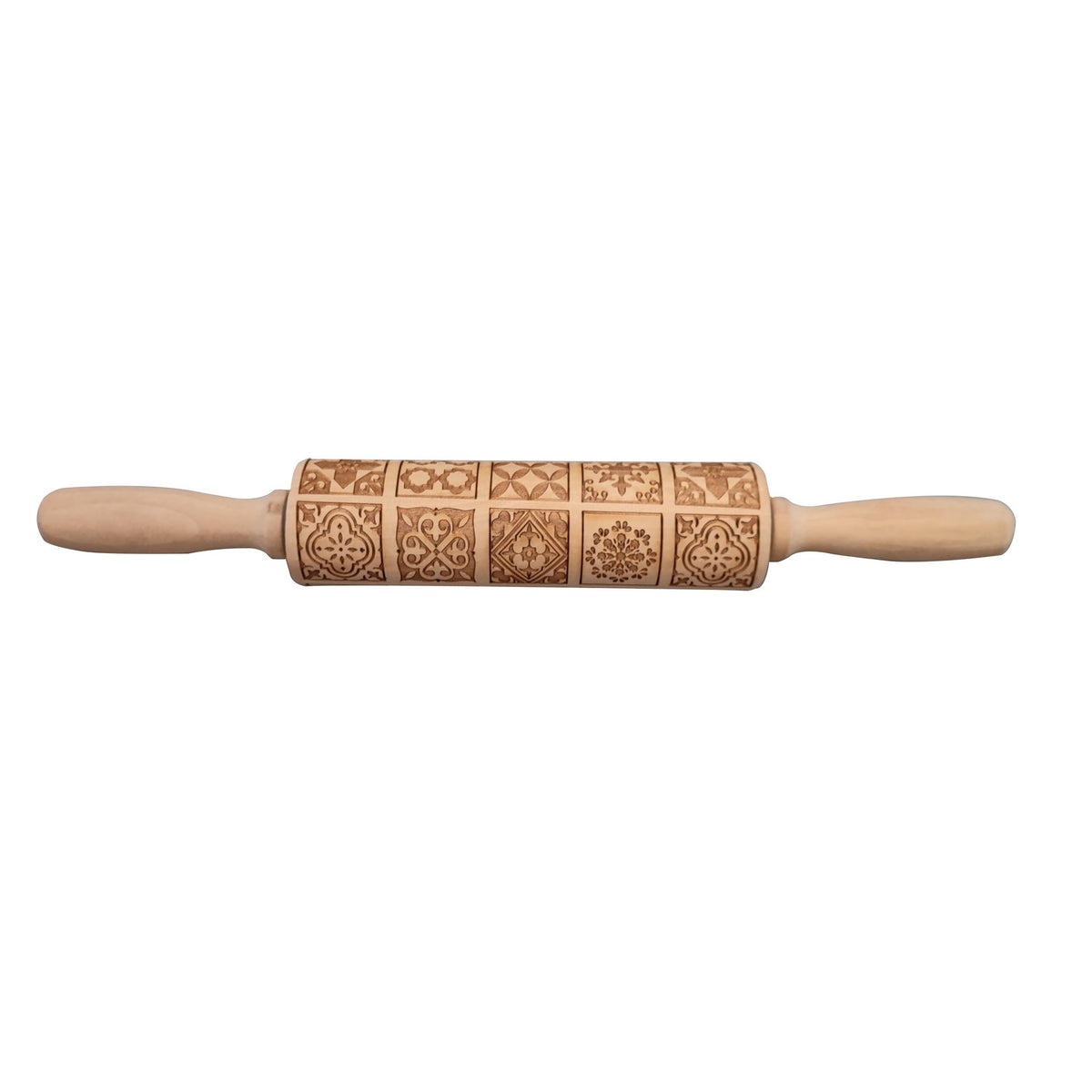 Engraved Christmas Rolling Pin — product view 11