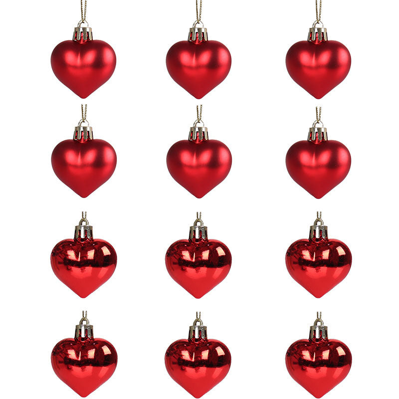 Heart Christmas Ornament Set — product view 10
