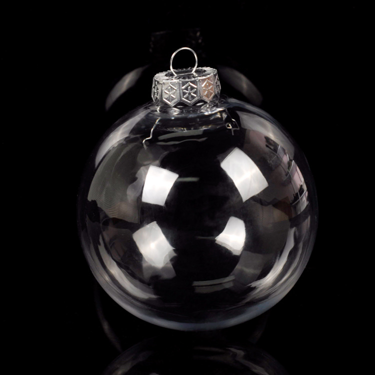 Fillable Clear Christmas Ornament — product view 6