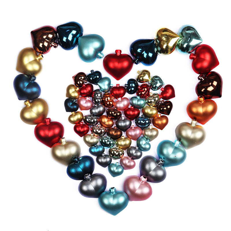 Heart Christmas Ornament Set — product view 7