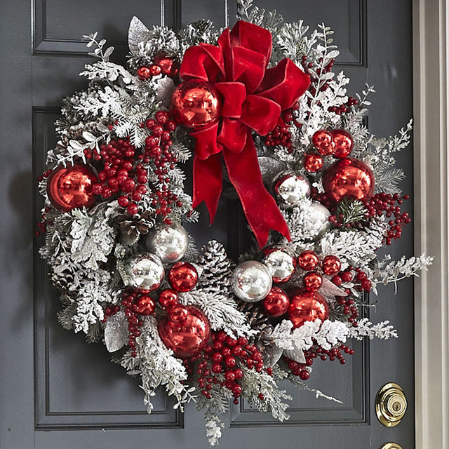 Classic Red Ornament Holiday Décor — product view 11
