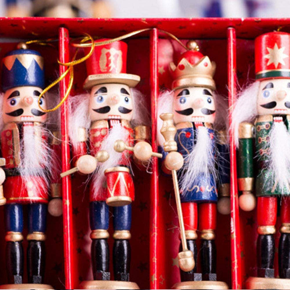 Wooden Nutcracker Ornament — Assorted Style — product view 12