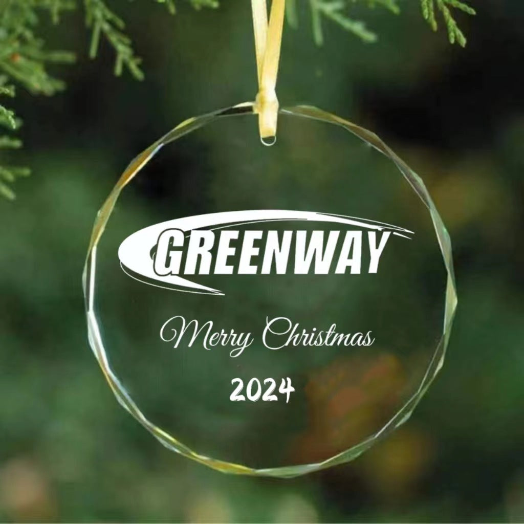 Crystal Holiday Keepsake Ornament — product view 4