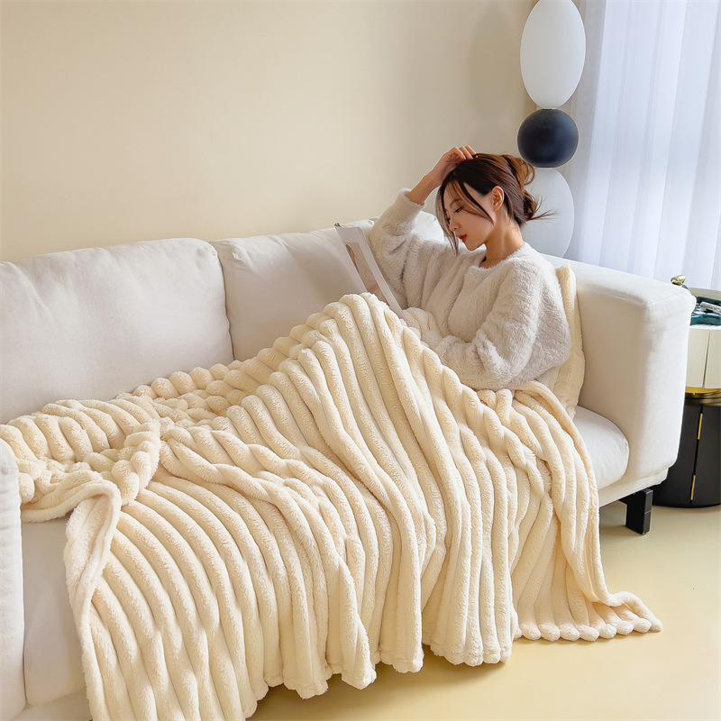 Ribbed Cozy Throw Blanket — product view 28