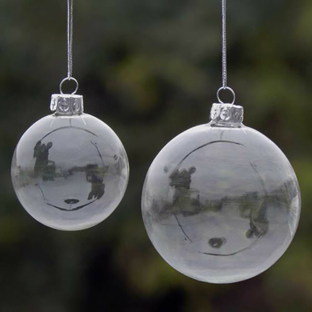 Fillable Clear Christmas Ornament — product view 9