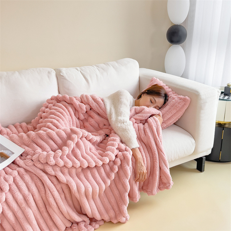 Ribbed Cozy Throw Blanket — product view 42