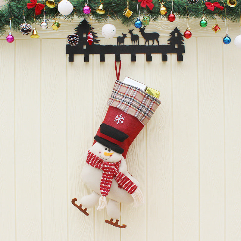 Plush Holiday Christmas Stocking — product view 5