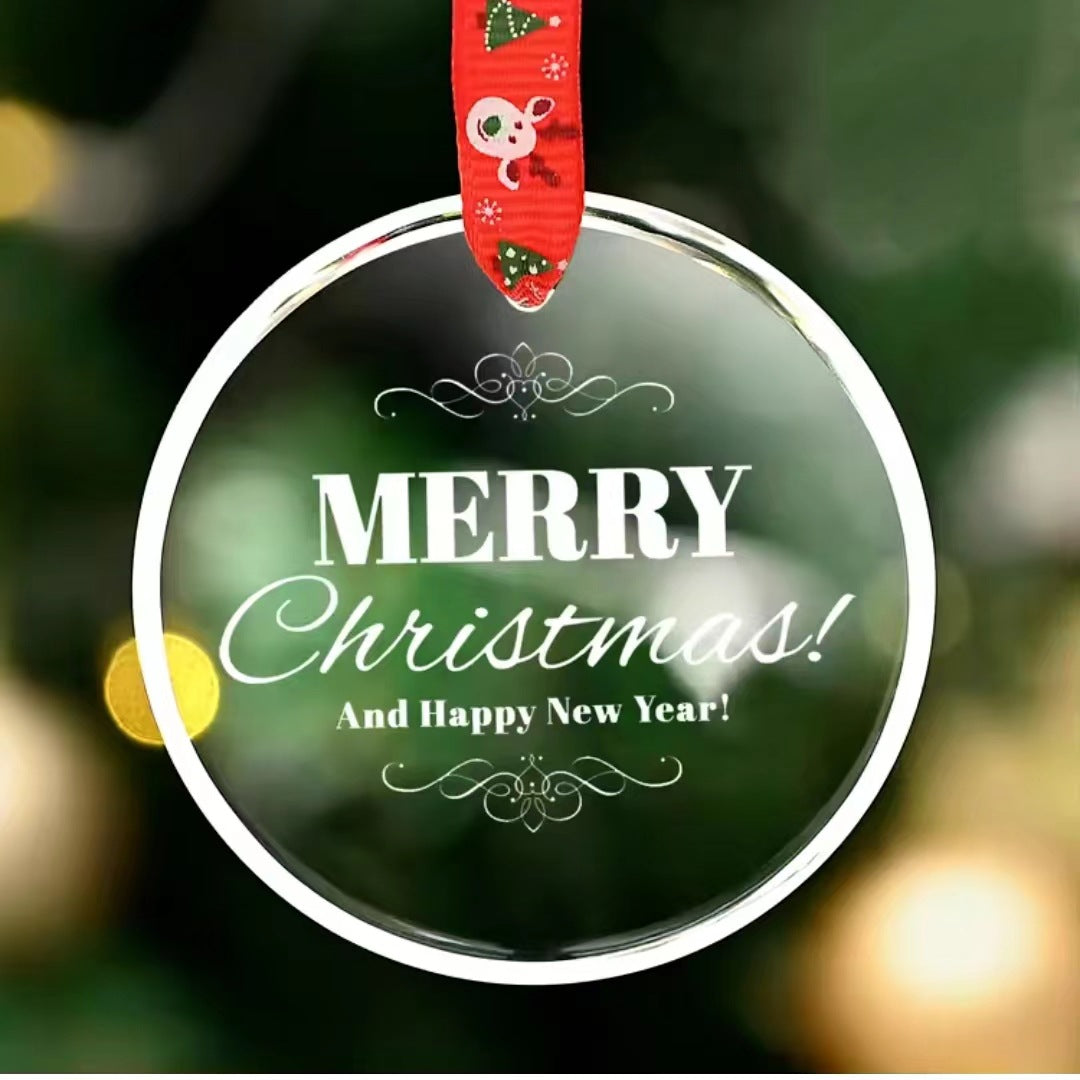 Crystal Holiday Keepsake Ornament — product view 3
