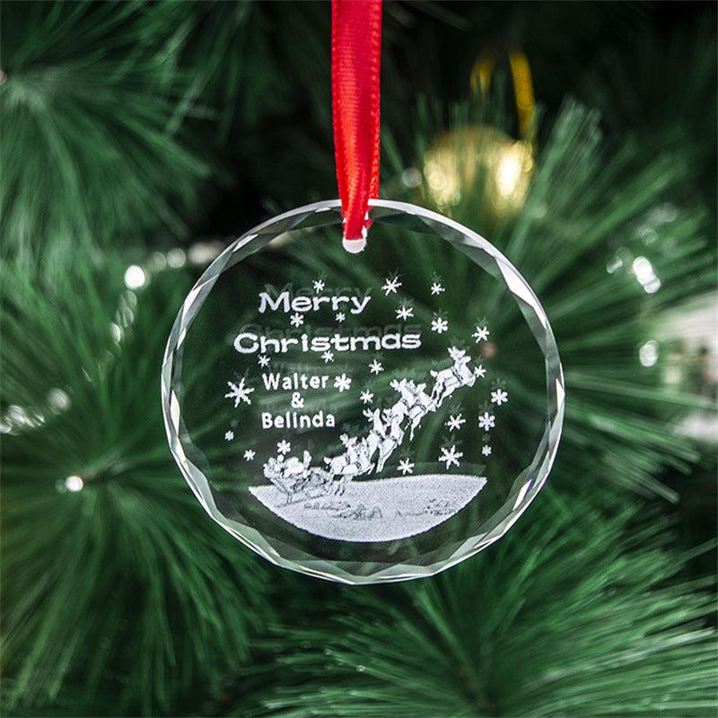 Crystal Holiday Keepsake Ornament — product view 7
