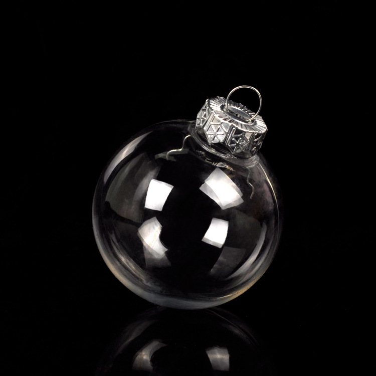 Fillable Clear Christmas Ornament — product view 3