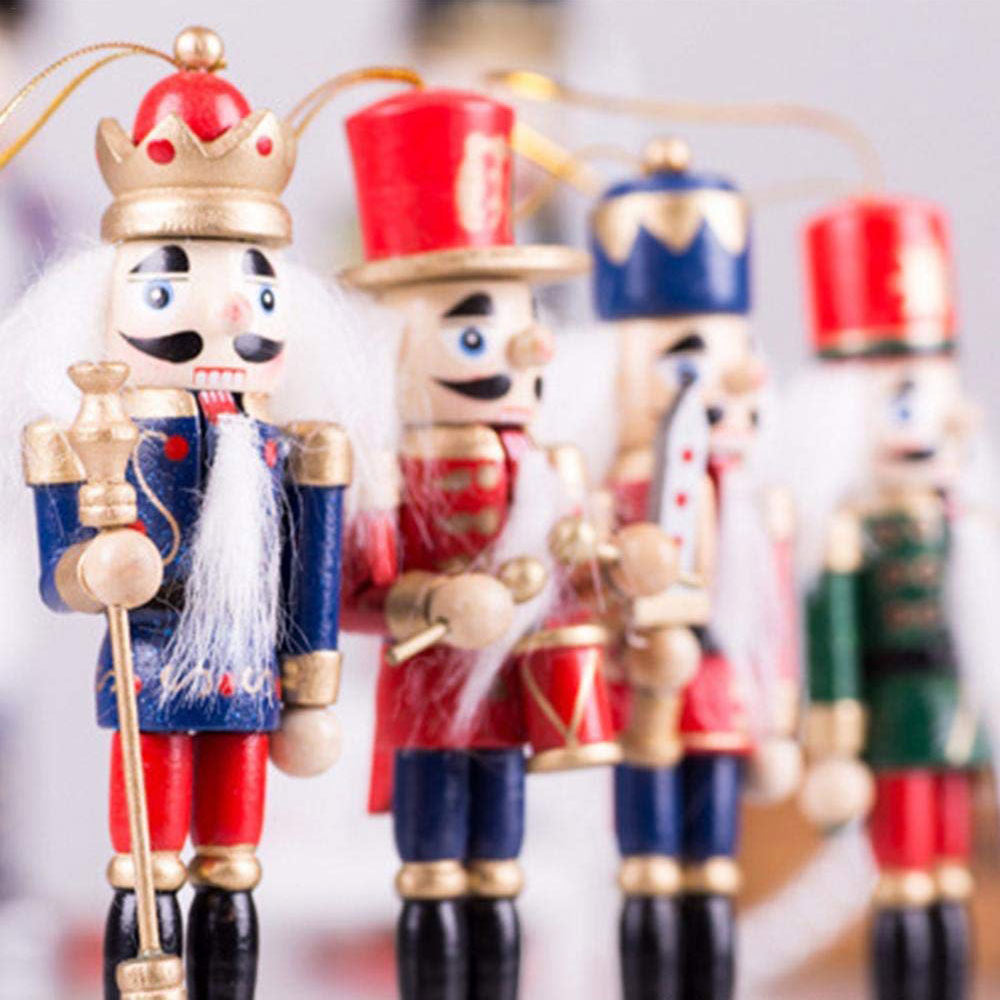 Wooden Nutcracker Ornament — Assorted Style — product view 4