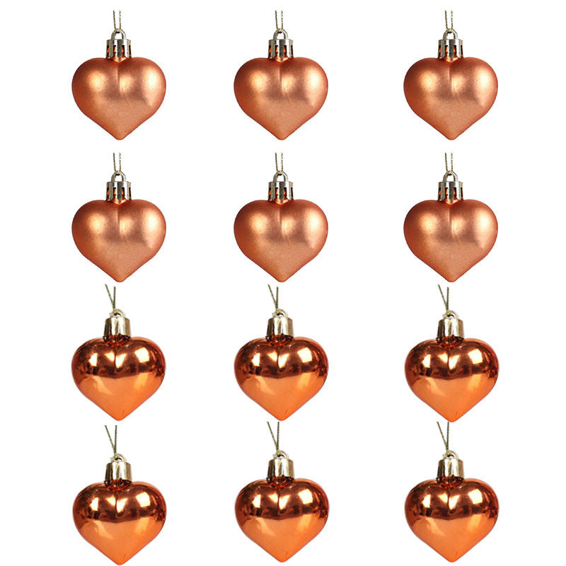 Heart Christmas Ornament Set — product view 13