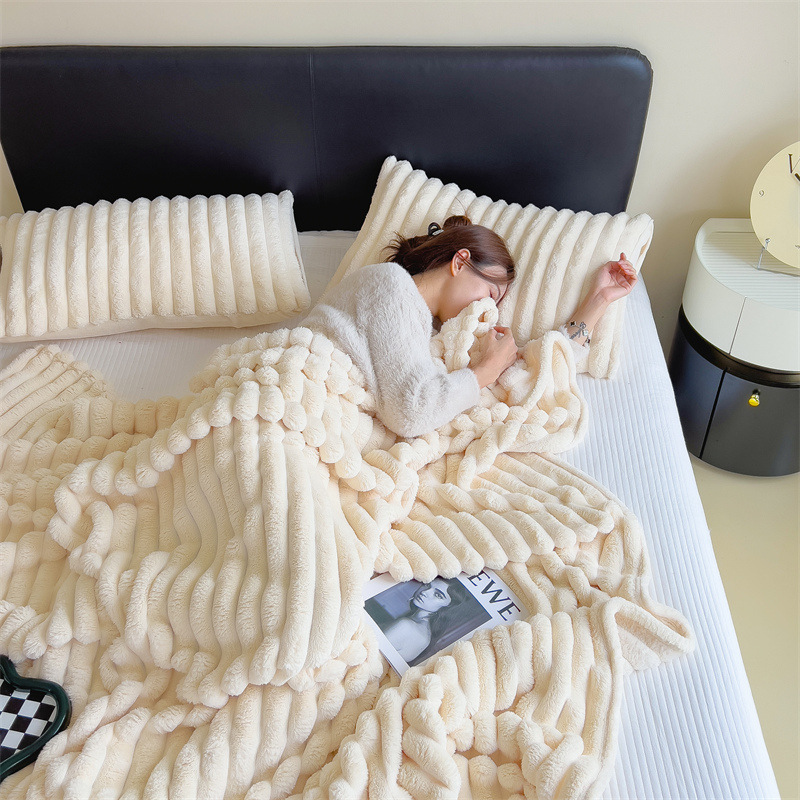 Ribbed Cozy Throw Blanket — product view 20