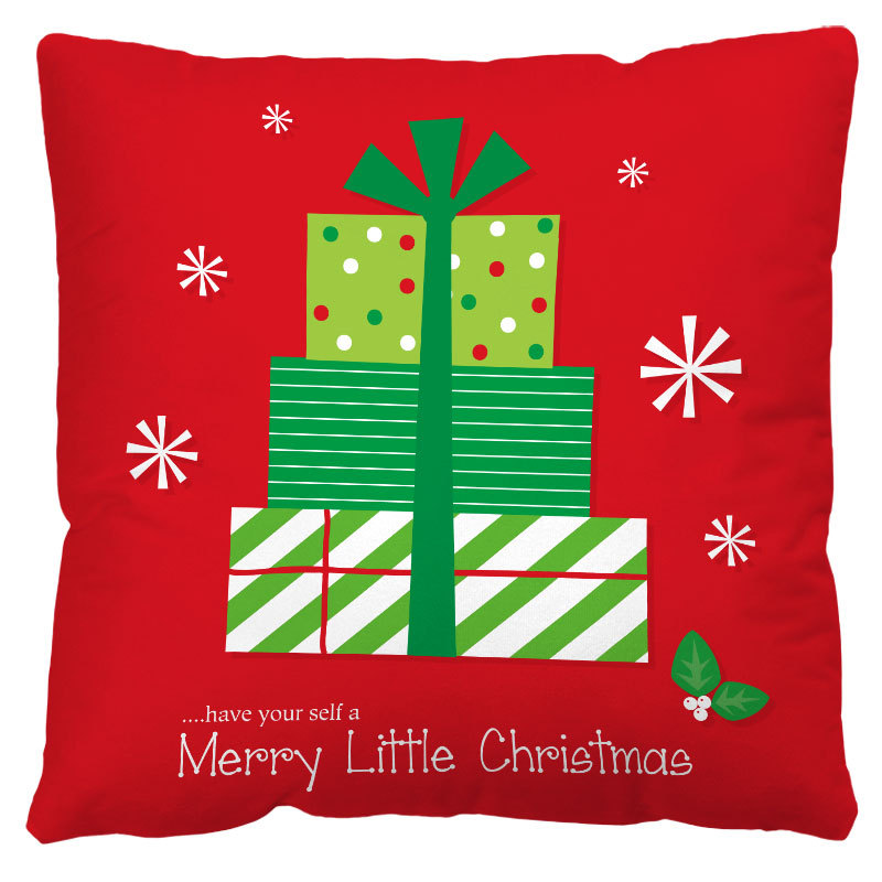 Festive Printed Christmas Pillow Cover — product view 33