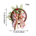 Rustic Wood & Pinecone Christmas Wreath — product view 7