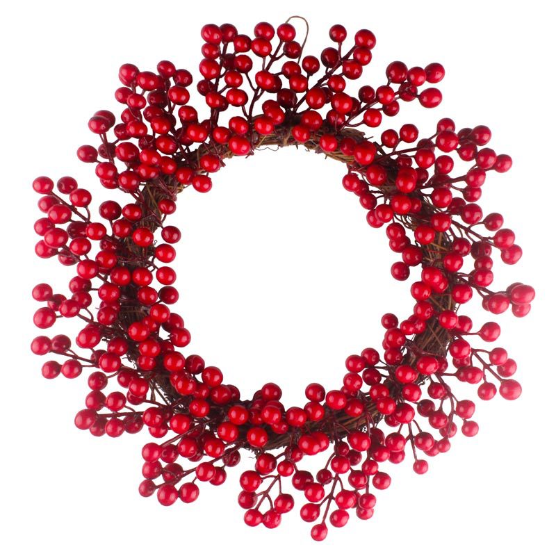Winter Berry Christmas Wreath — product view 8
