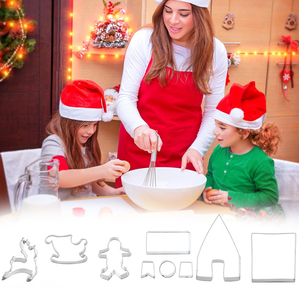 Festive Cookie Cutter Set — 9 Pieces — product view 4