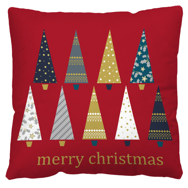 Festive Printed Christmas Pillow Cover — product view 22