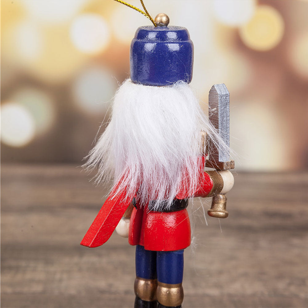 Wooden Nutcracker Ornament — Assorted Style — product view 3