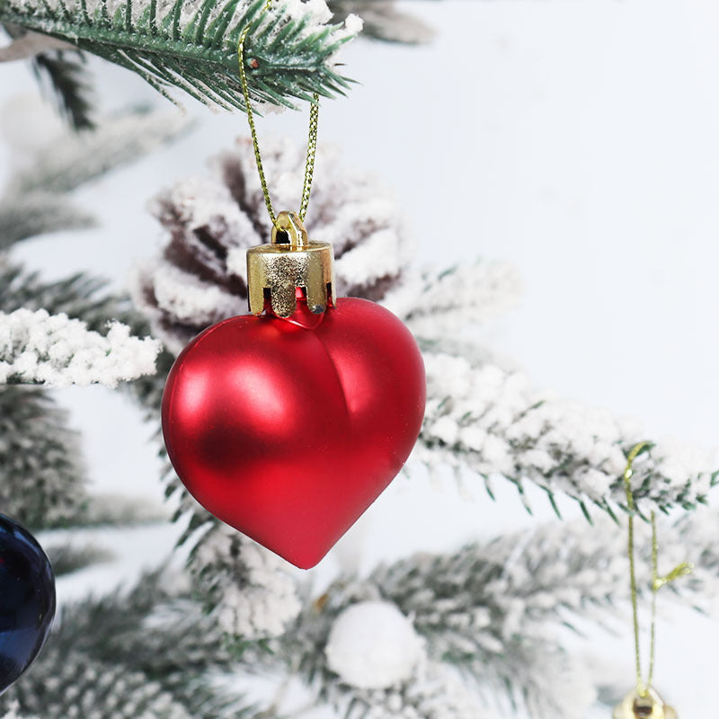 Heart Christmas Ornament Set — product view 5
