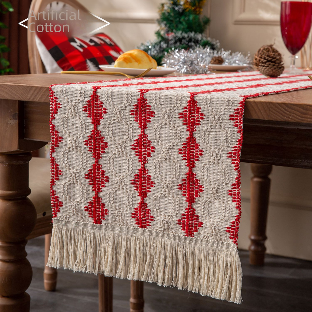 Woven Holiday Table Runner — product view 6