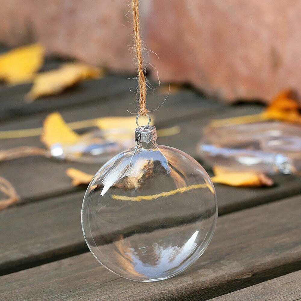 Fillable Clear Christmas Ornament — product view 8