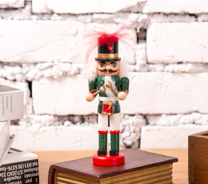 Wooden Nutcracker Ornament — Assorted Style — product view 9