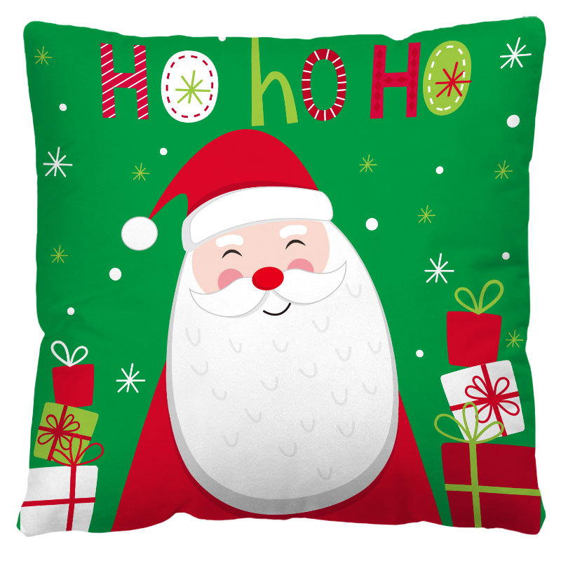 Festive Printed Christmas Pillow Cover — product view 15
