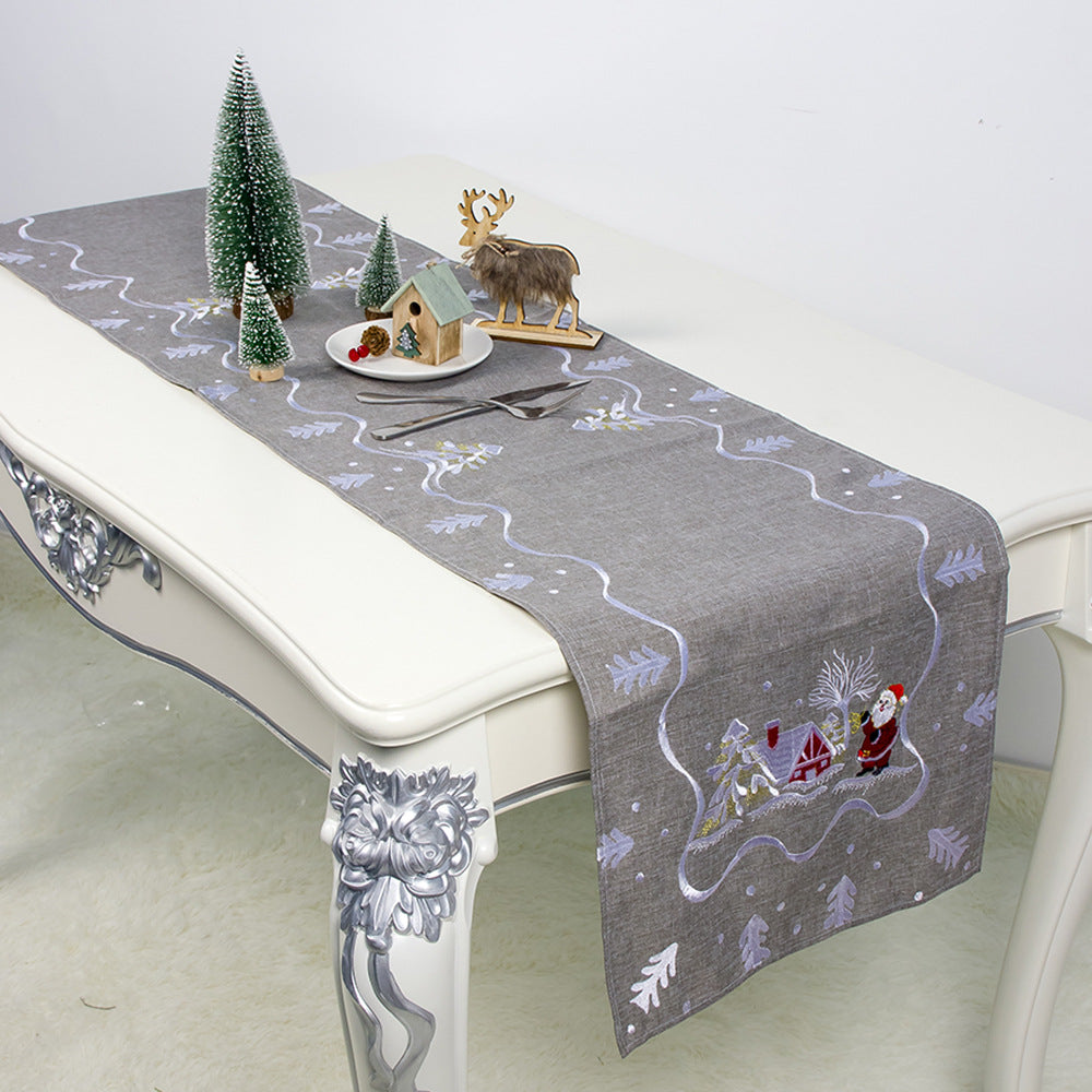 Embroidered Holiday Table Accent — product view 4
