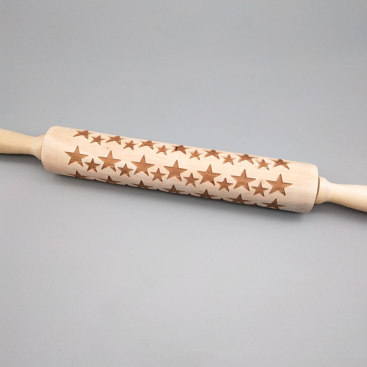 Engraved Christmas Rolling Pin — product view 16