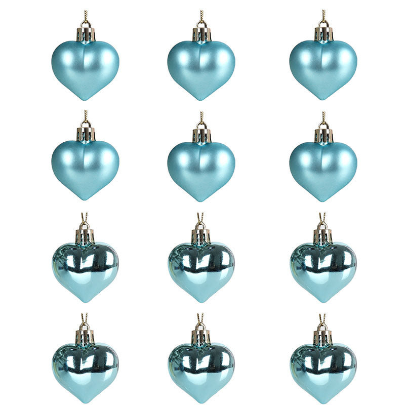 Heart Christmas Ornament Set — product view 12