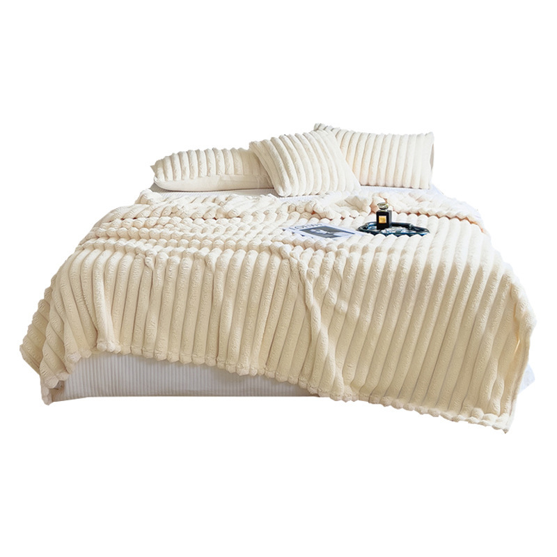 Ribbed Cozy Throw Blanket — product view 3