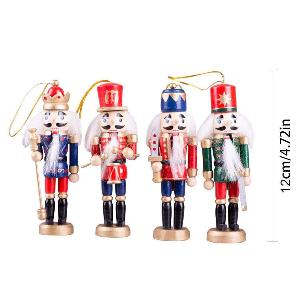 Wooden Nutcracker Ornament — Assorted Style — product view 11