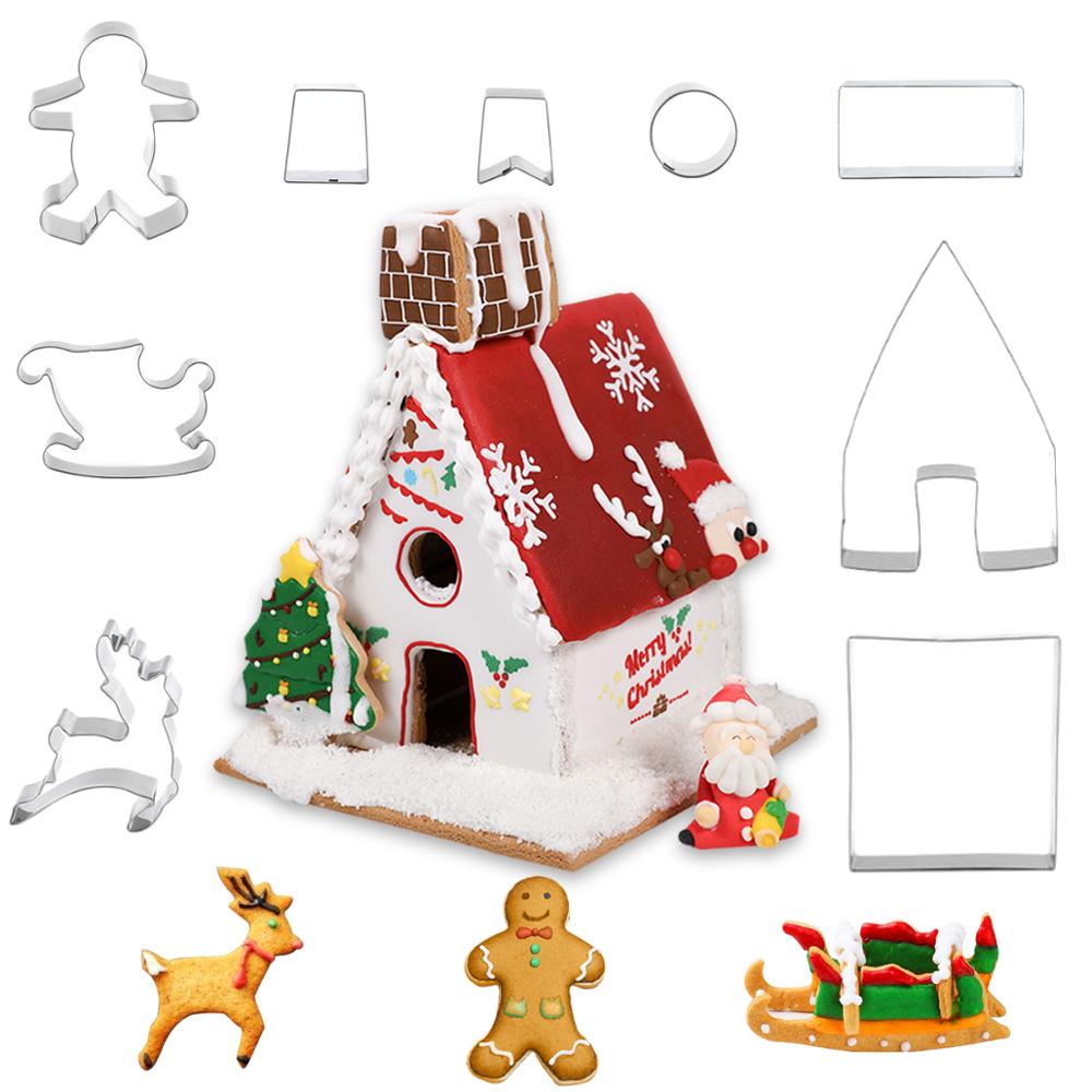 Festive Cookie Cutter Set — 9 Pieces — product view 6