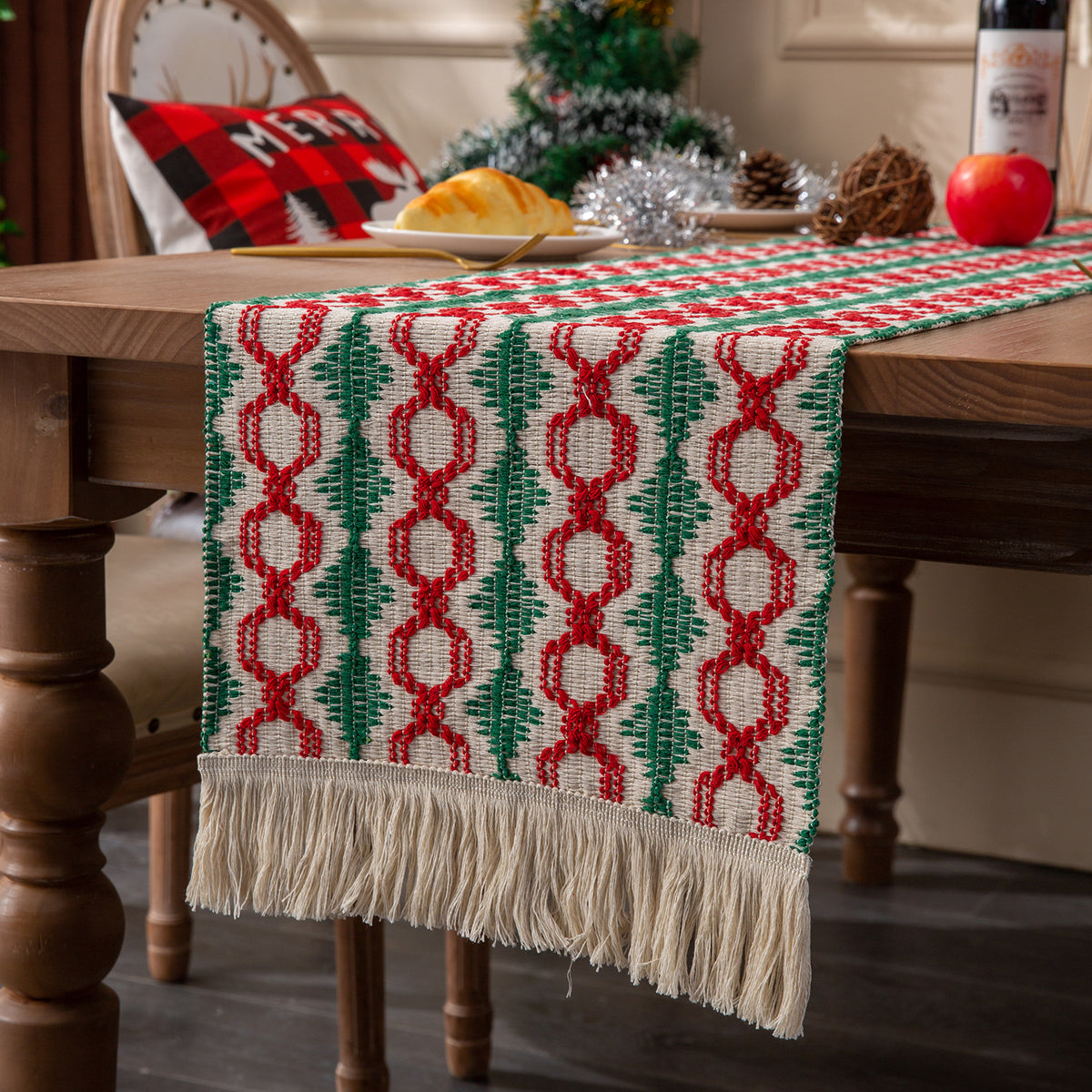Woven Holiday Table Runner — product view 15