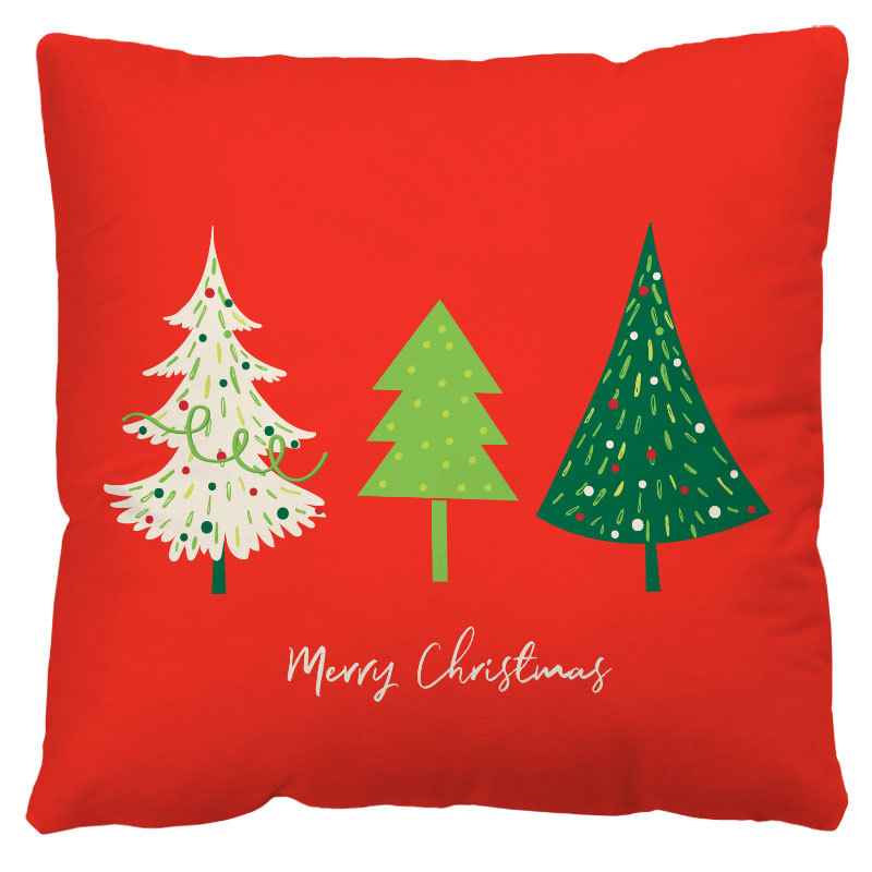 Festive Printed Christmas Pillow Cover — product view 36