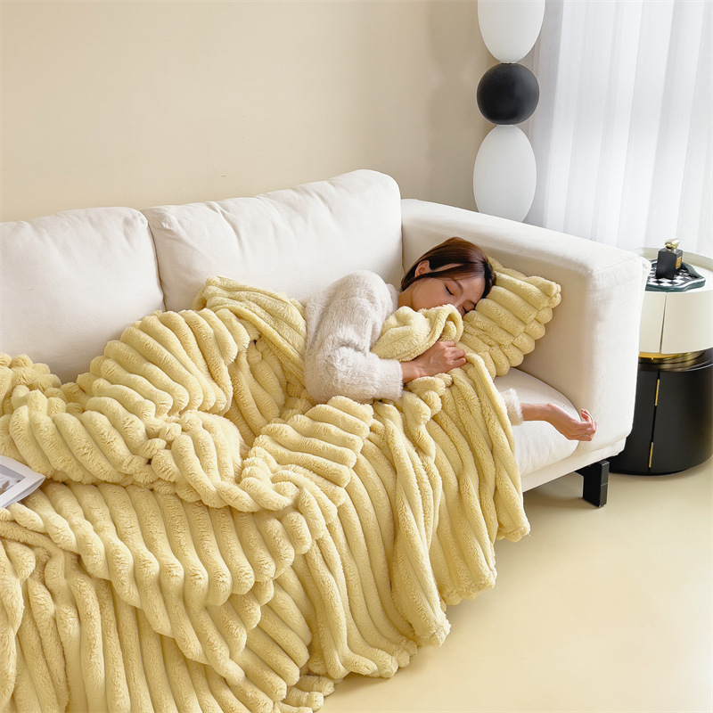 Ribbed Cozy Throw Blanket — product view 18